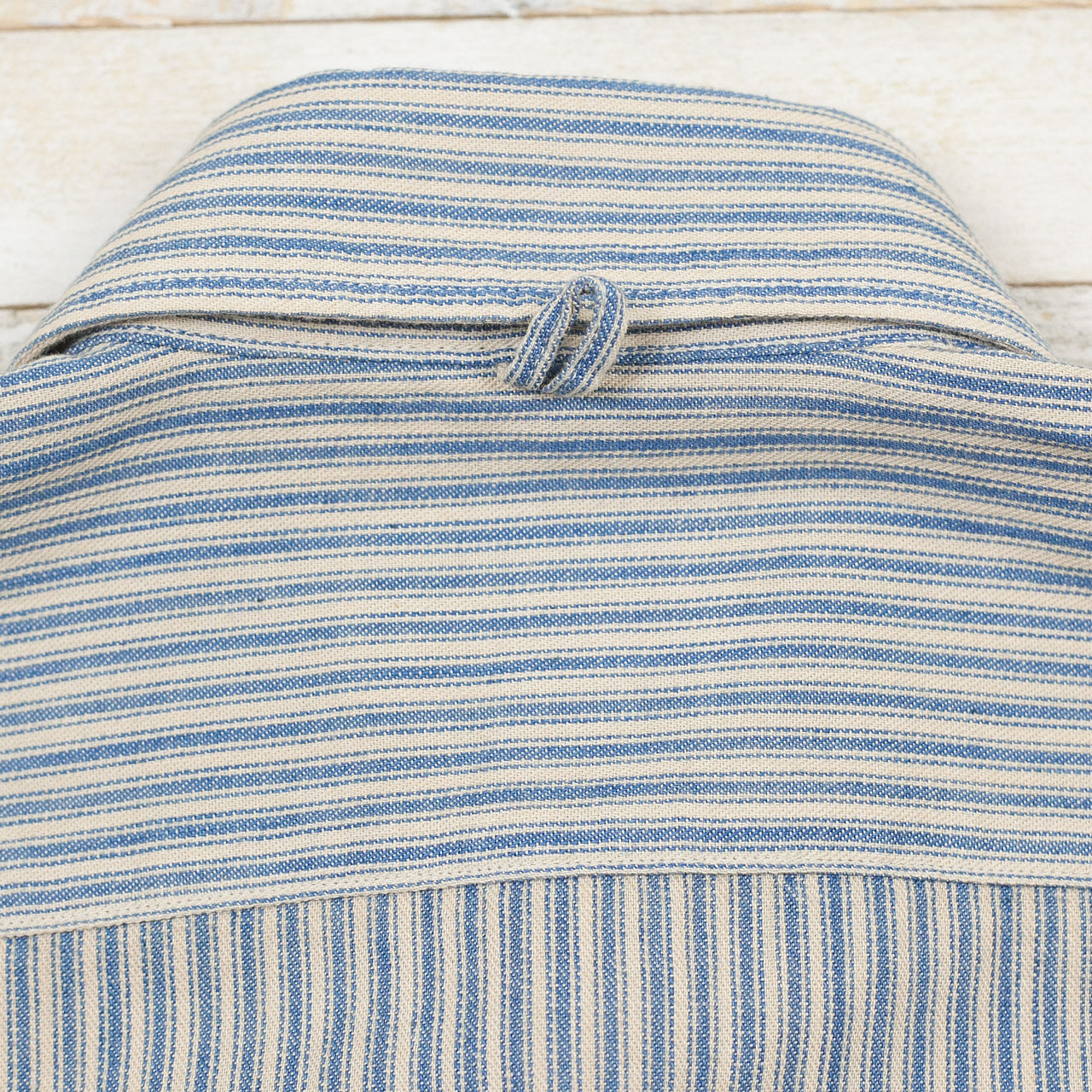 OR-5002B Hemd Windsor Collar Indigo Stripe