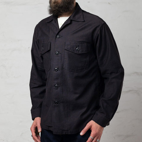 US Army Fatigue Shirt Black