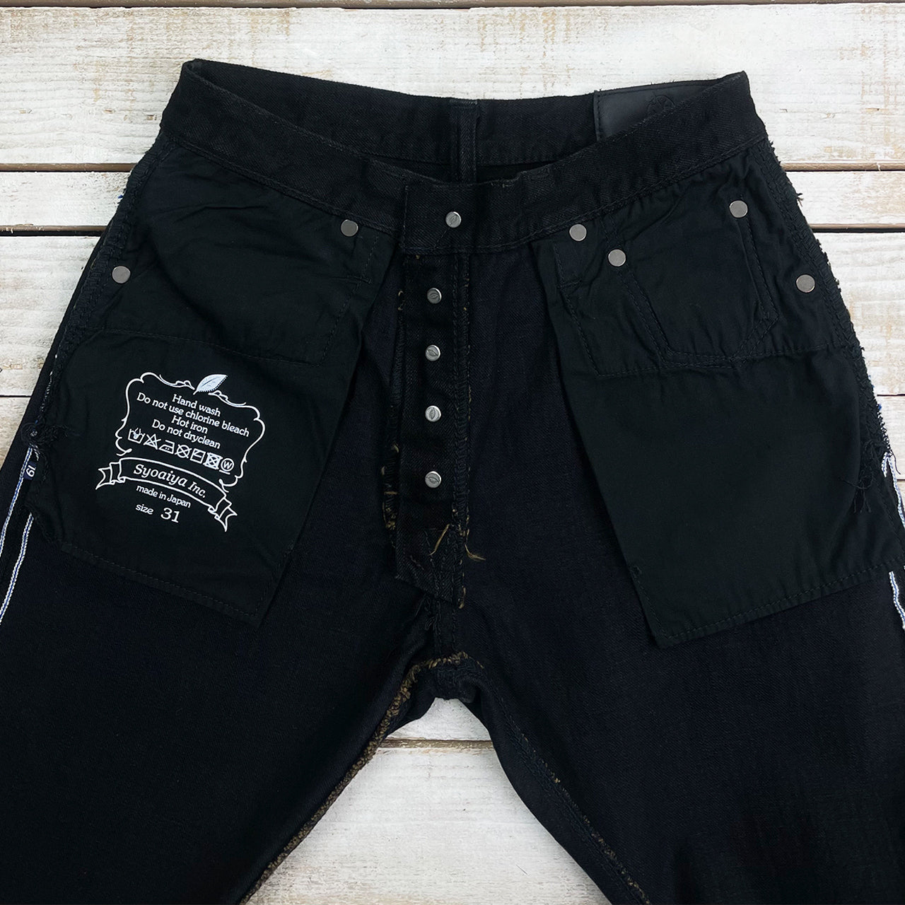 TCD-019 14oz Relaxed Tapered Teacore Black