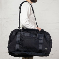 Booth Pack 3Way Duffle Bag Black
