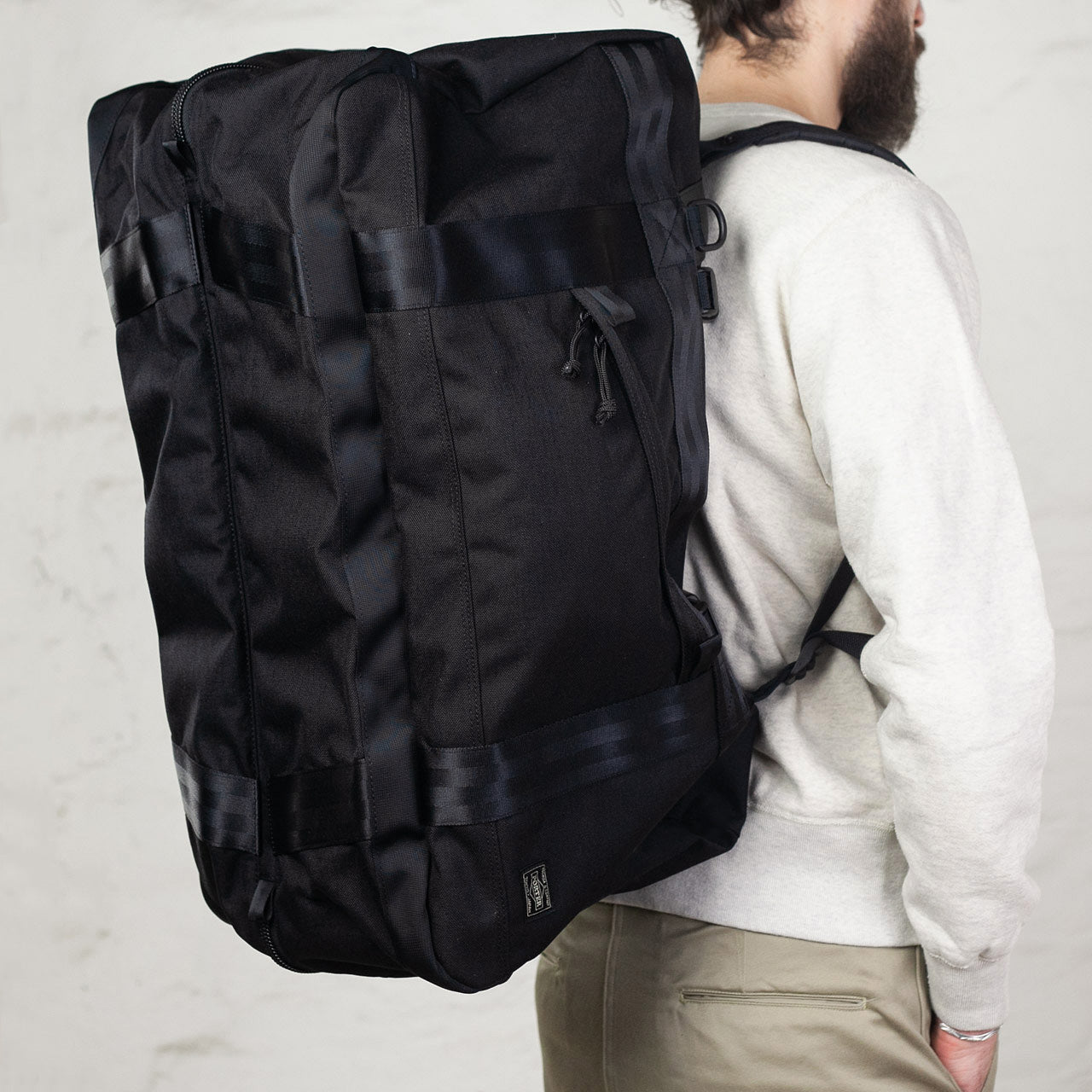 Booth Pack 3Way Duffle Bag Schwarz