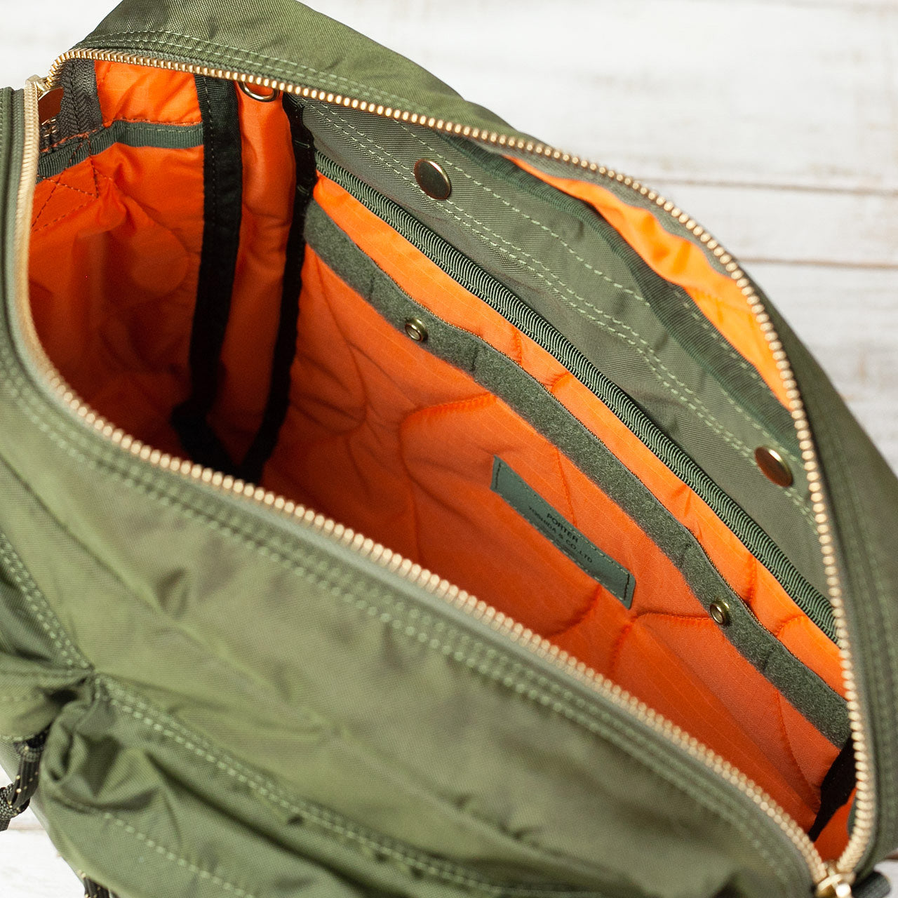 【2024】三越のお歳暮・冬ギフト PORTER Drab Olive Large Bag Shoulder Force バッグ