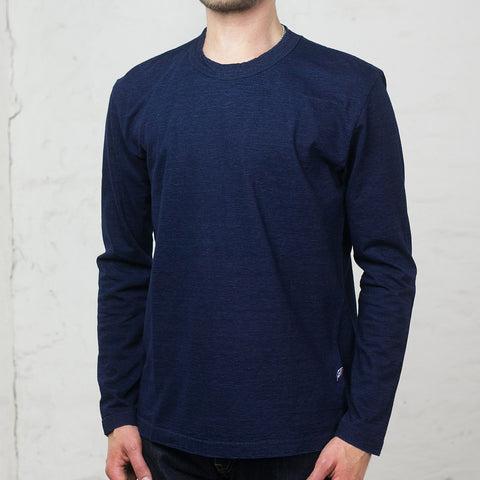 Knitted Crew Neck Longsleeve Dark Indigo