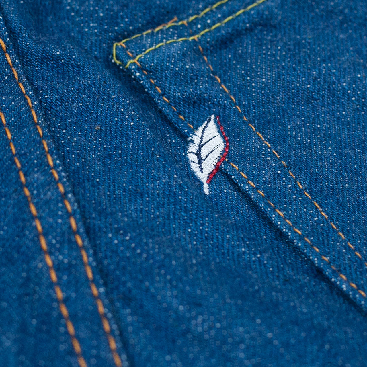 XX-019 14oz Relaxed Tapered Greencast Indigo