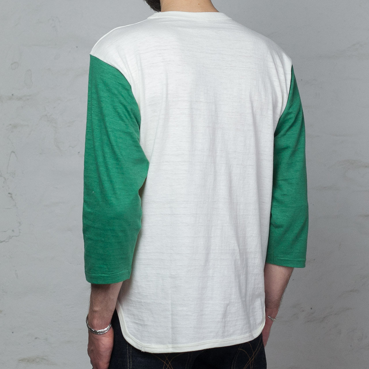 Lot 4800 Three Quarter Baseball Shirt Grün