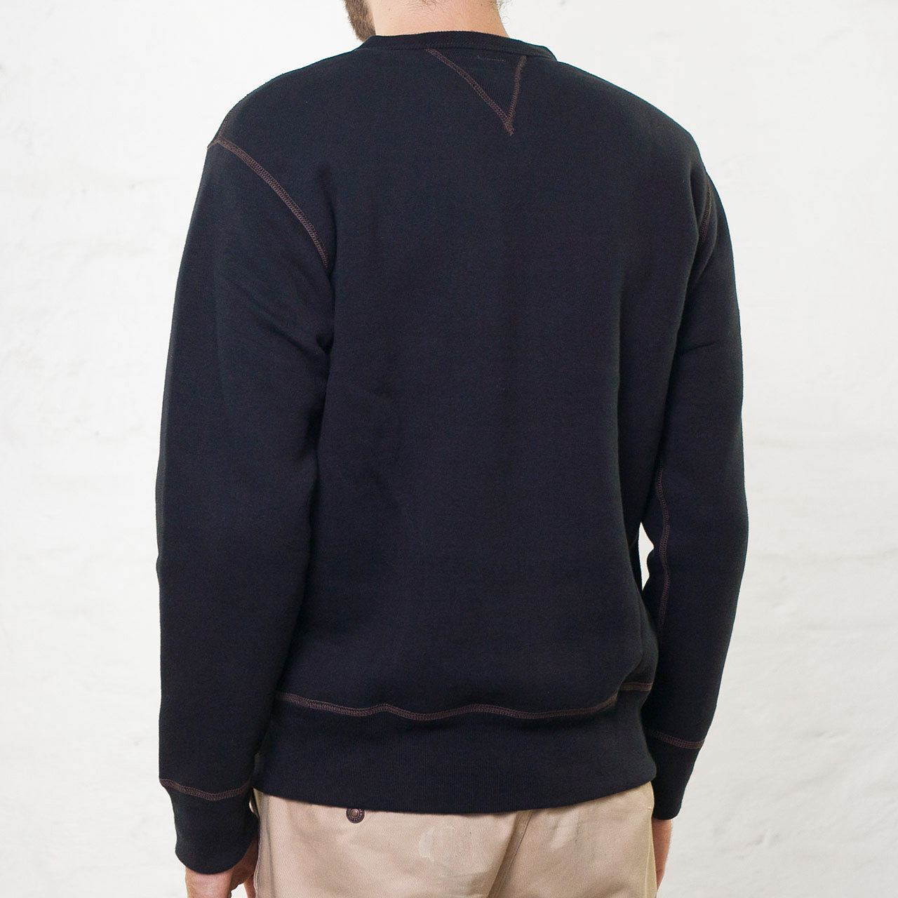 10oz Loopwheel Sweatshirt Schwarz