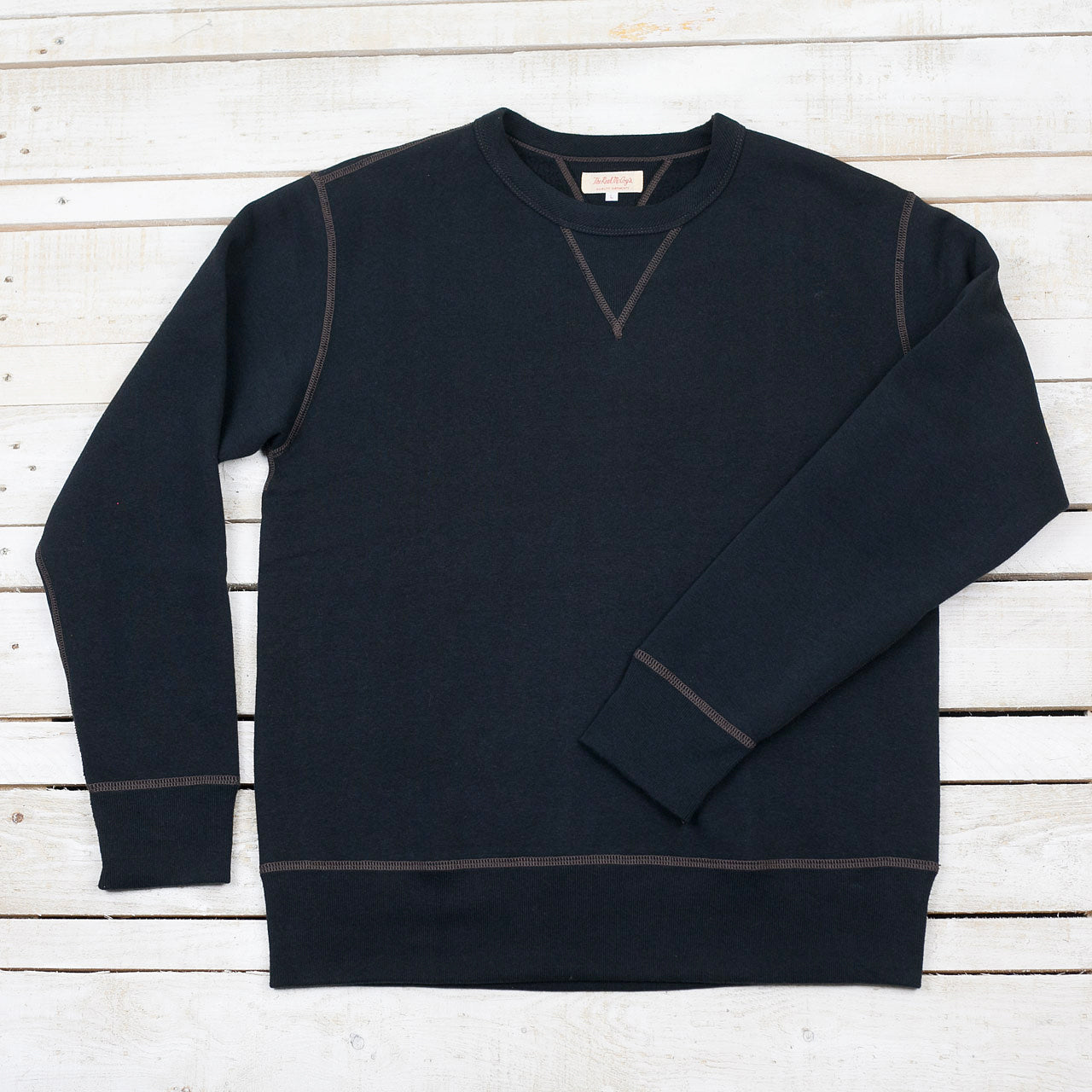 10oz Loopwheel Sweatshirt Schwarz