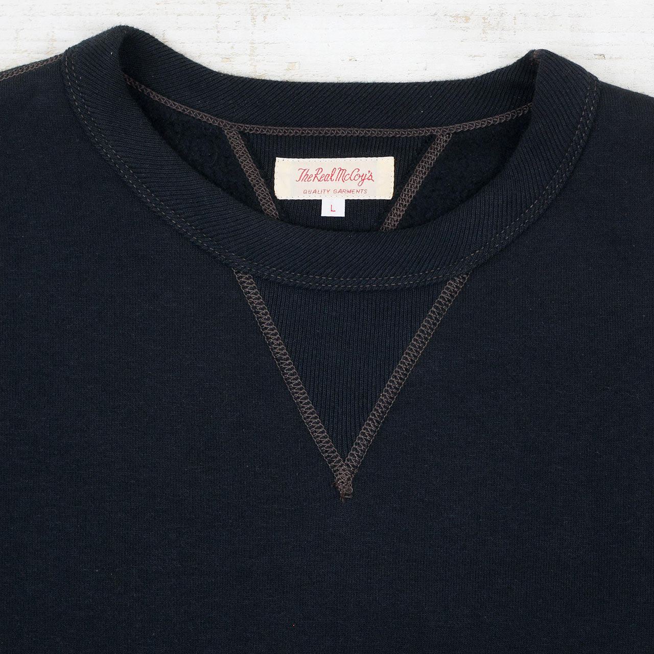 10oz Loopwheel Sweatshirt Schwarz