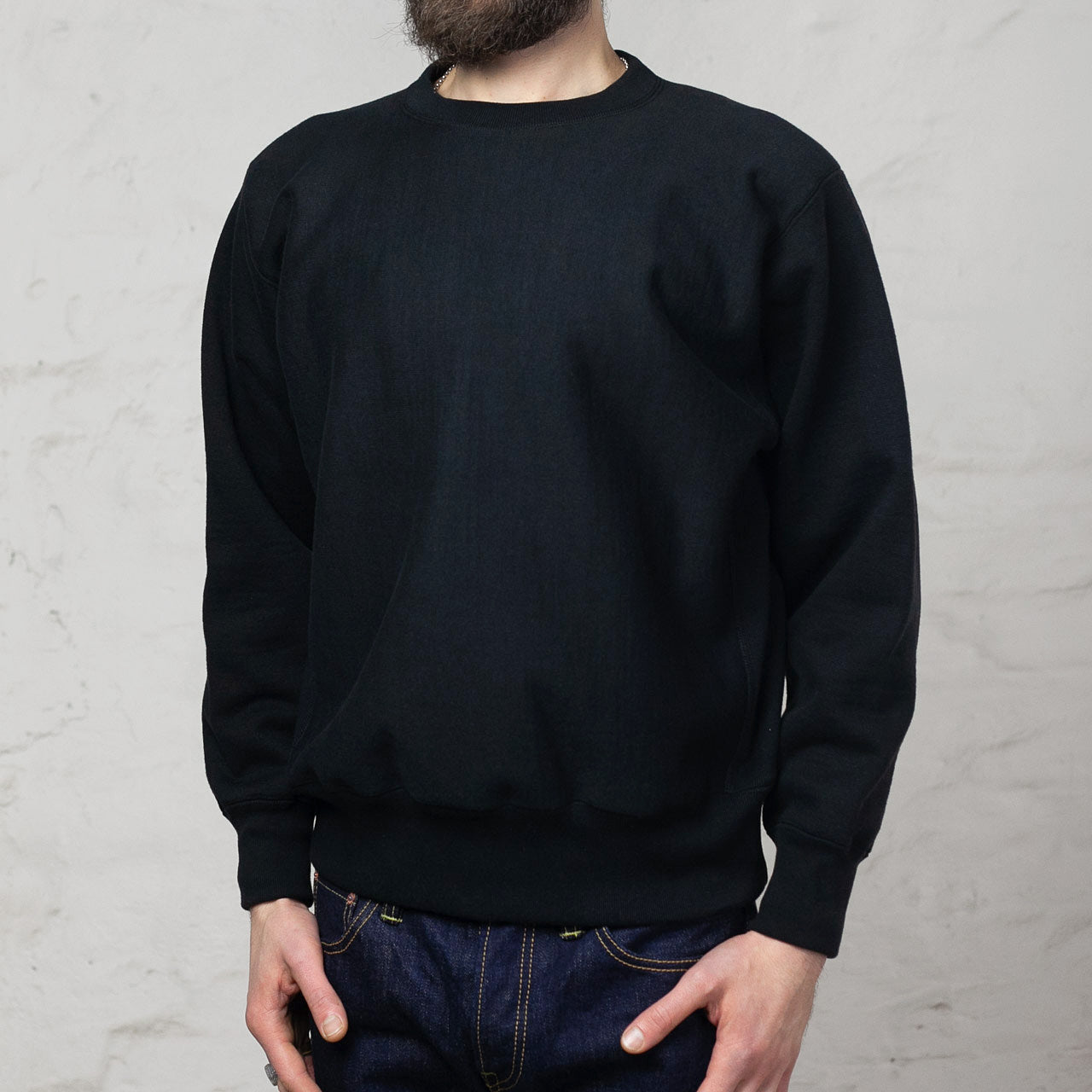 Heavyweight Crewneck Schwarz