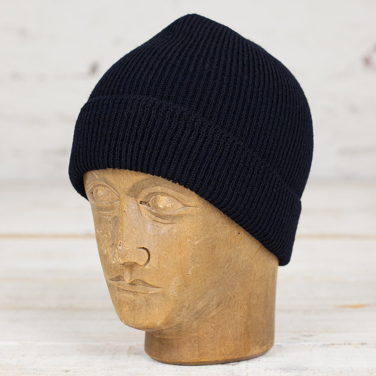 THE REAL McCOY'S US Navy Watch Cap Wool Navy