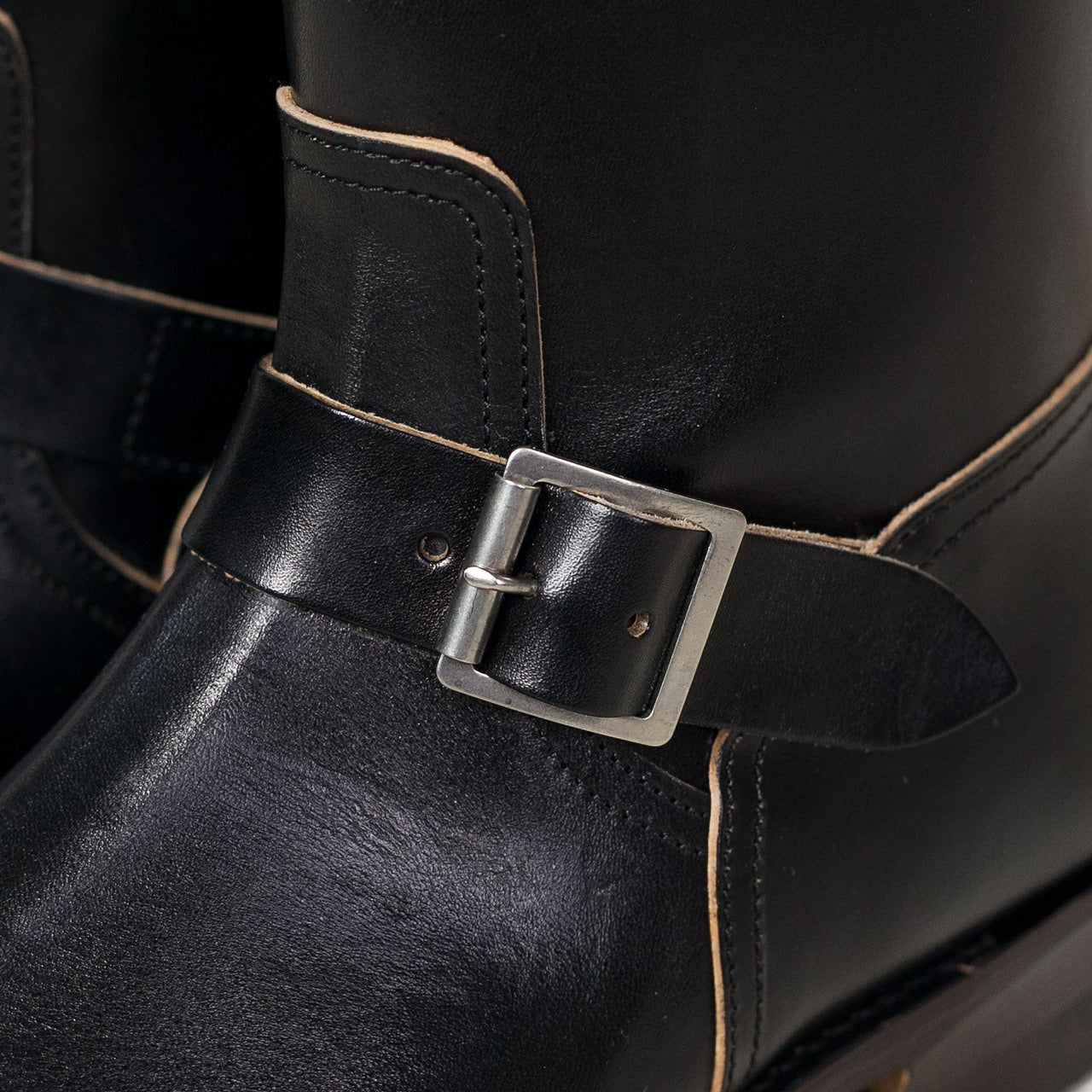 THE REAL McCOY'S Buco Engineer Boots / Buttock Black THE REAL McCOY'S Buco Engineer Boots / Buttock Black