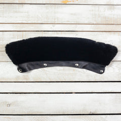 Buco Detachable Mouton Collar Black