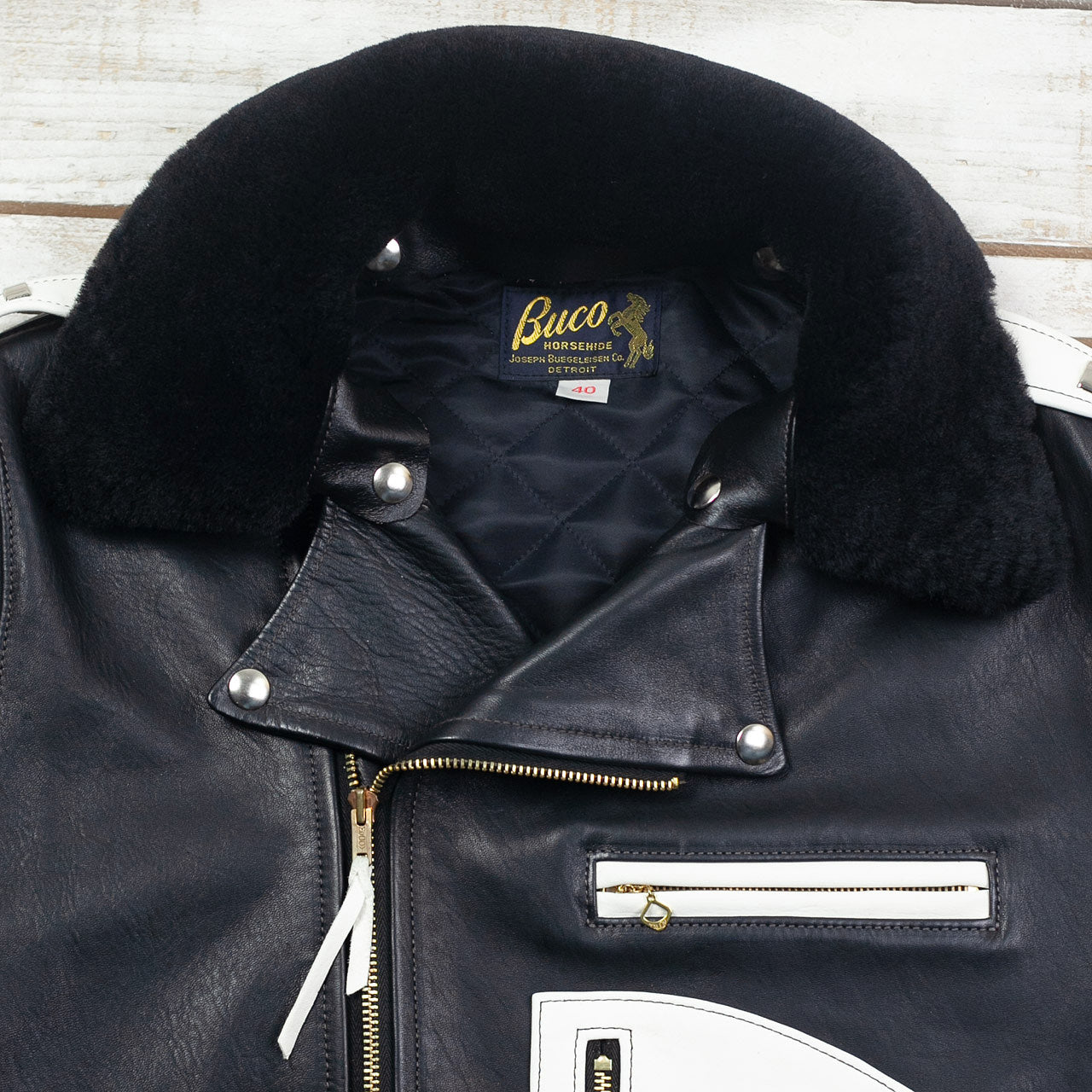BUCO DETACHABLE MOUTON COLLAR – The Real McCoy's