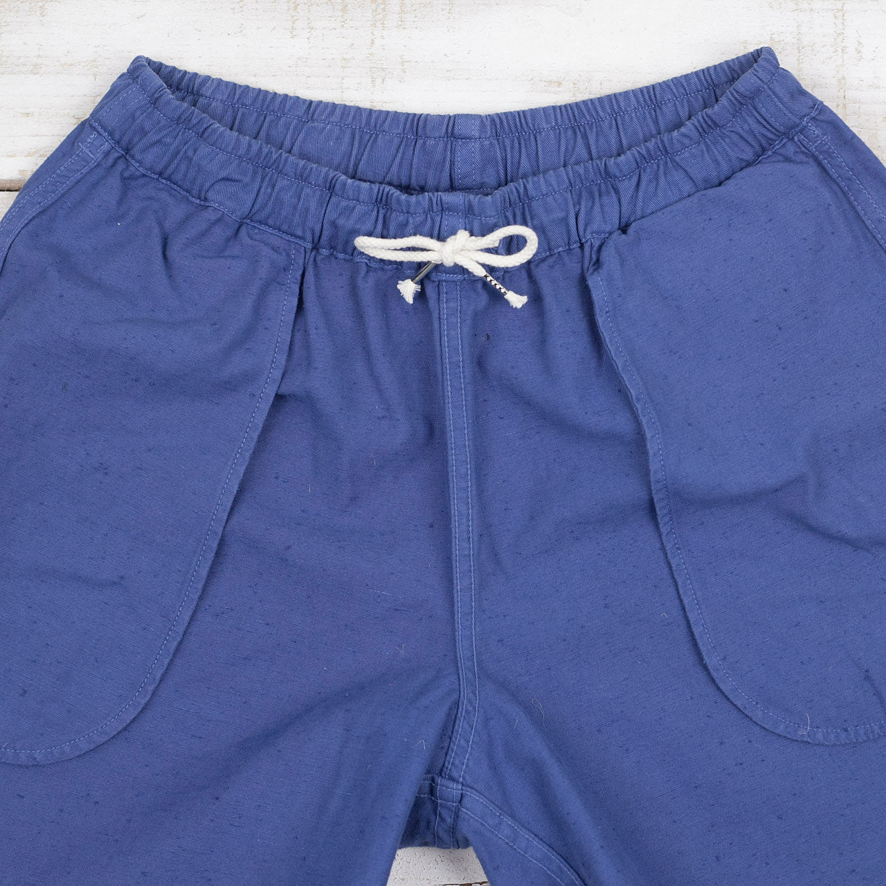 Cotton Drill Swim Shorts Navy