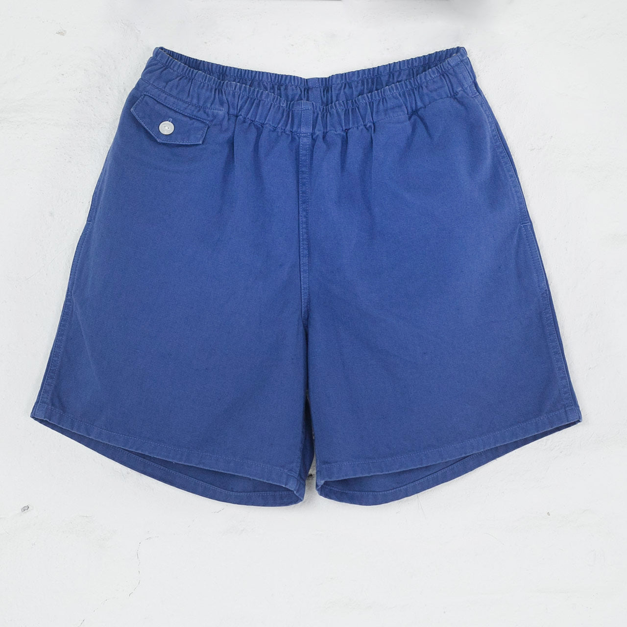 Cotton Drill Swim Shorts Navy