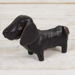 Cuir de cheval « Dachshund » marron
