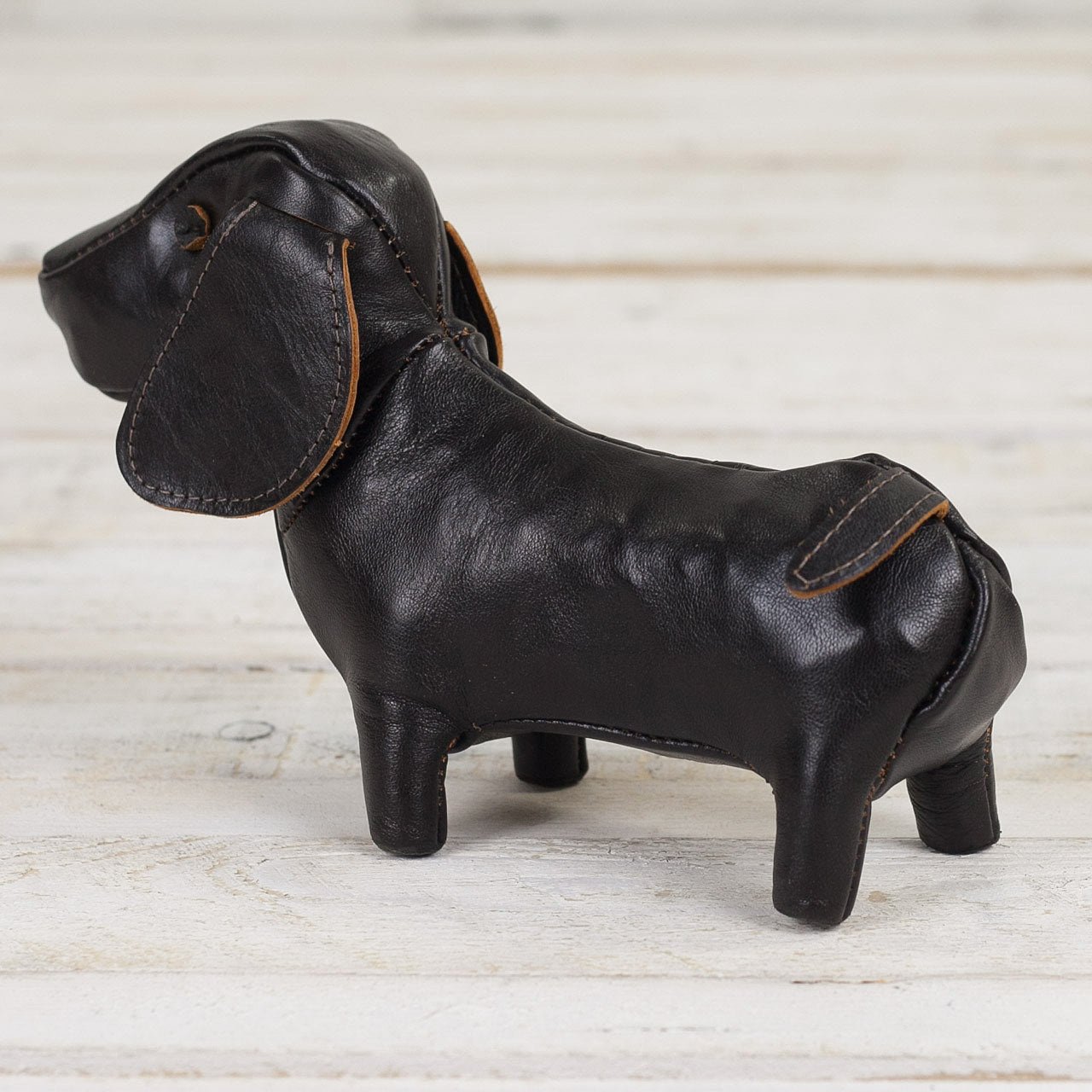 Pferdeleder "Dachshund" Braun