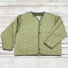 Doublure de Manteau Homme M-65 Militaire Vert Olive