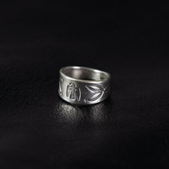 Fly True Ring Silber