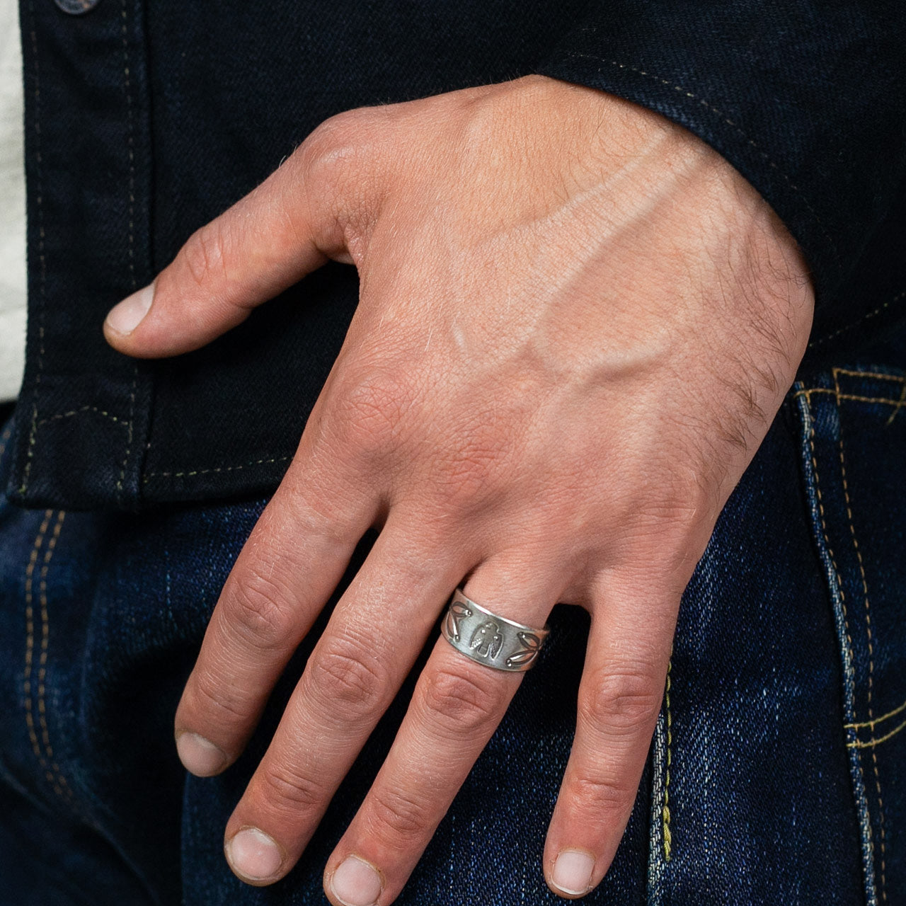 Fly True Ring Silber