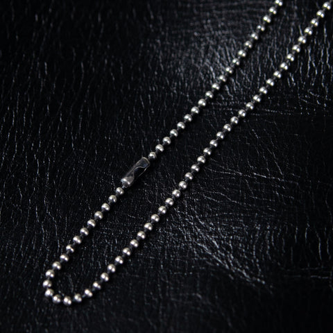 Ball chain sterling silver