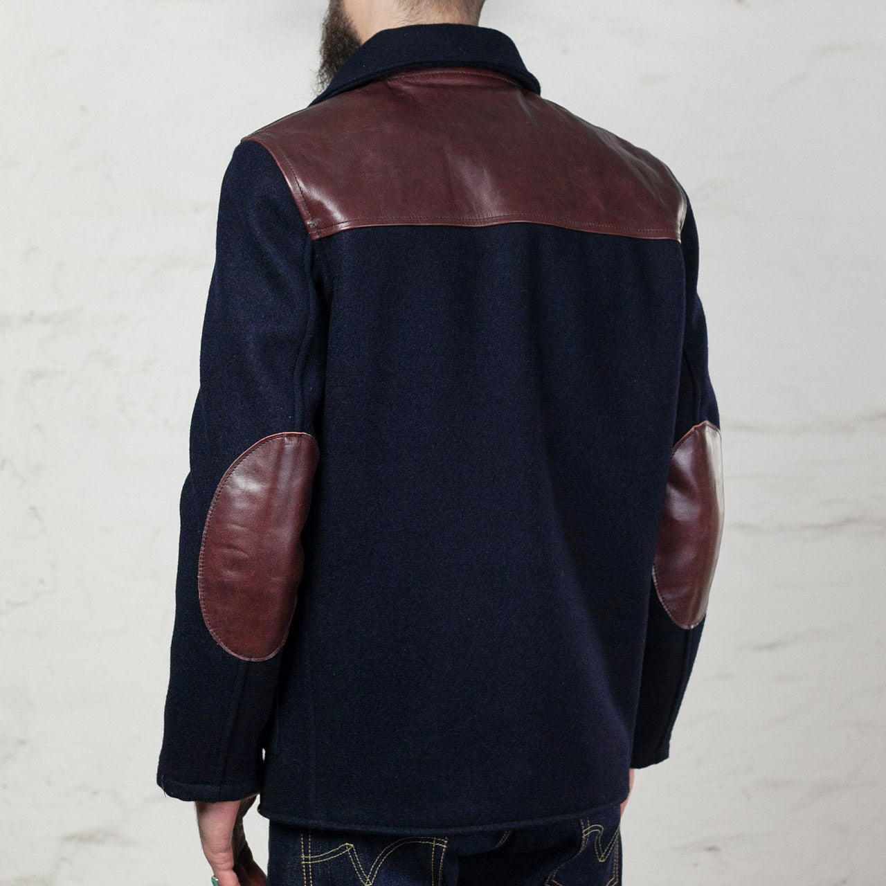 Simmons Bilt x Burg Schild Donkey Coat Navy