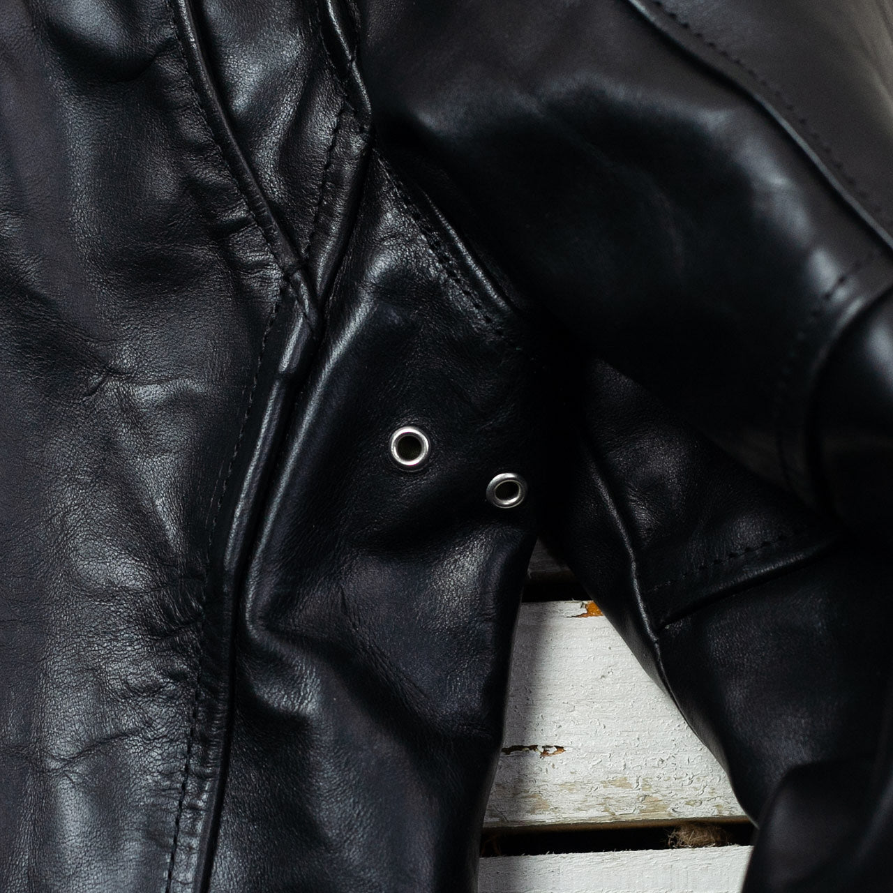Lederjacke "Youth of America" Schwarz