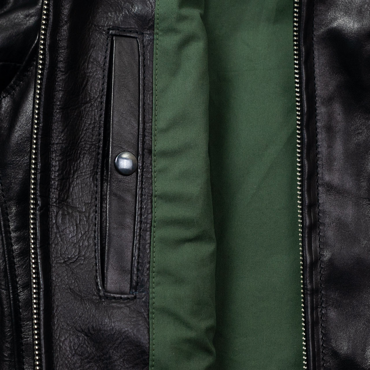 Lederjacke "Youth of Japan" Schwarz