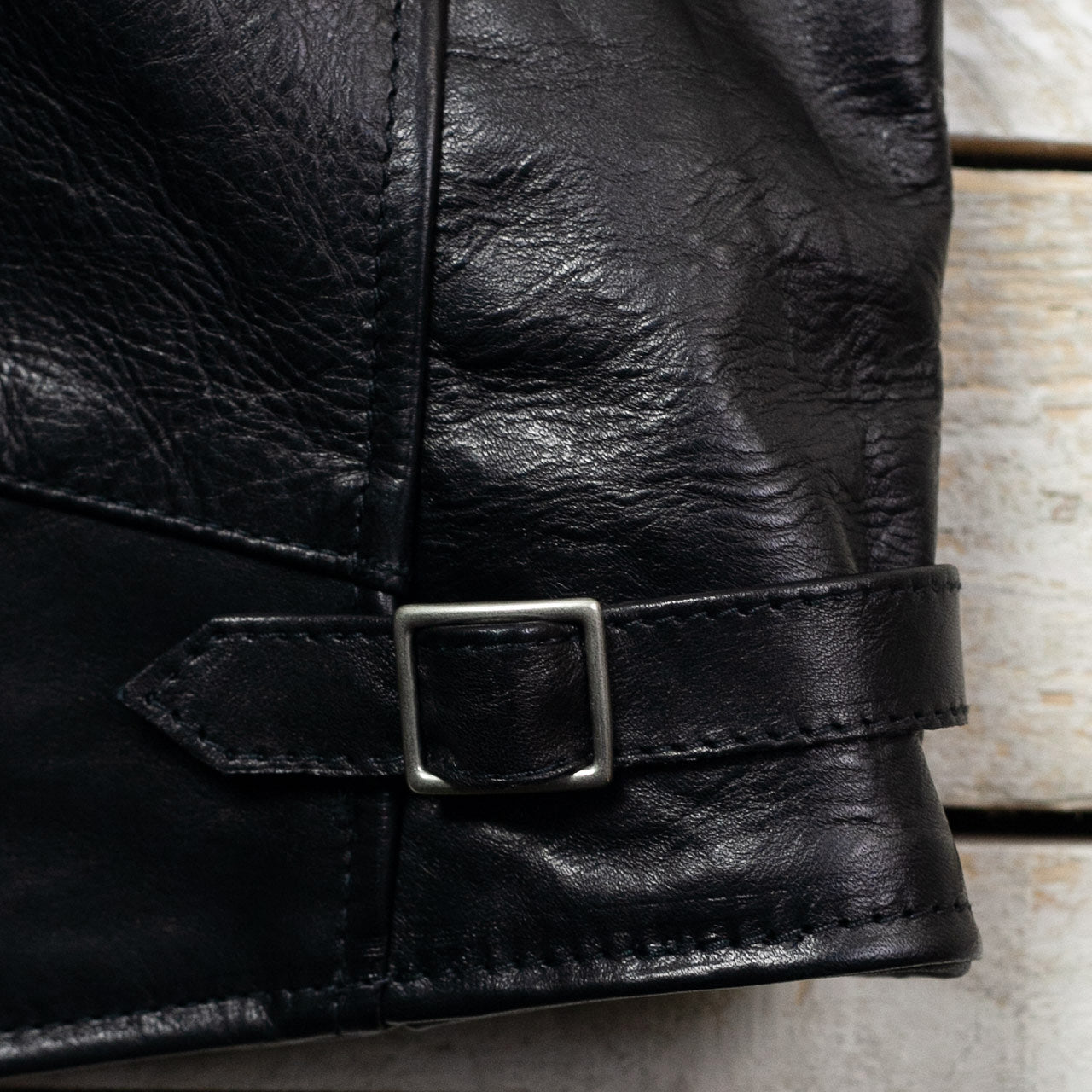 Lederjacke "Youth of Japan" Schwarz