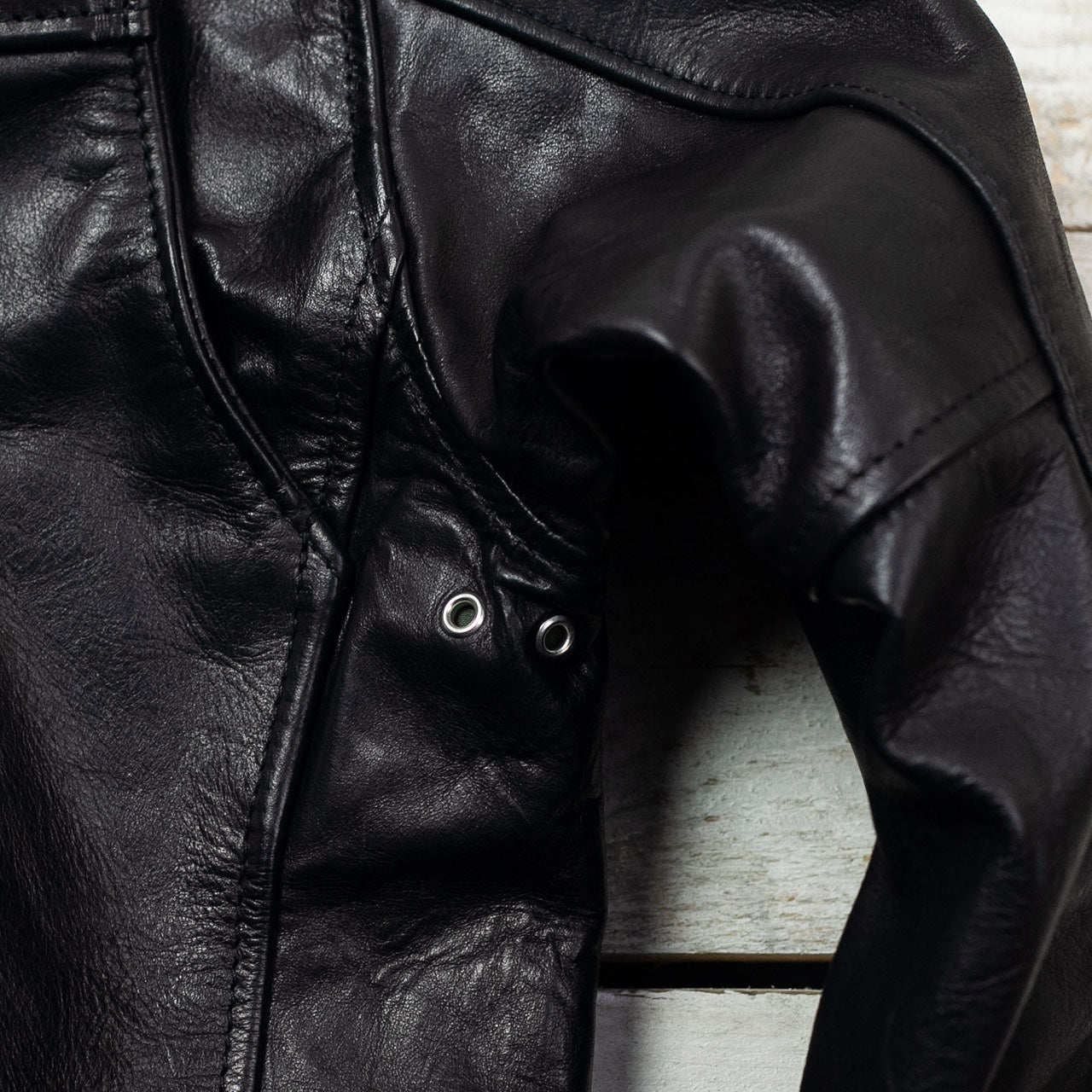 Lederjacke "Youth of Japan" Schwarz