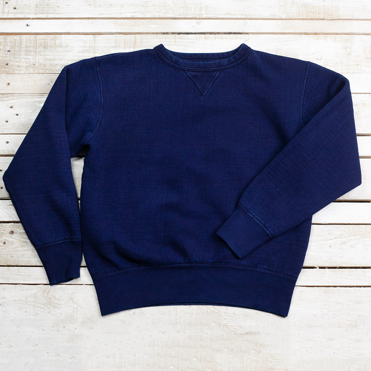 SGC001-ID Heavy Loopwheel Indigo Sweatshirt