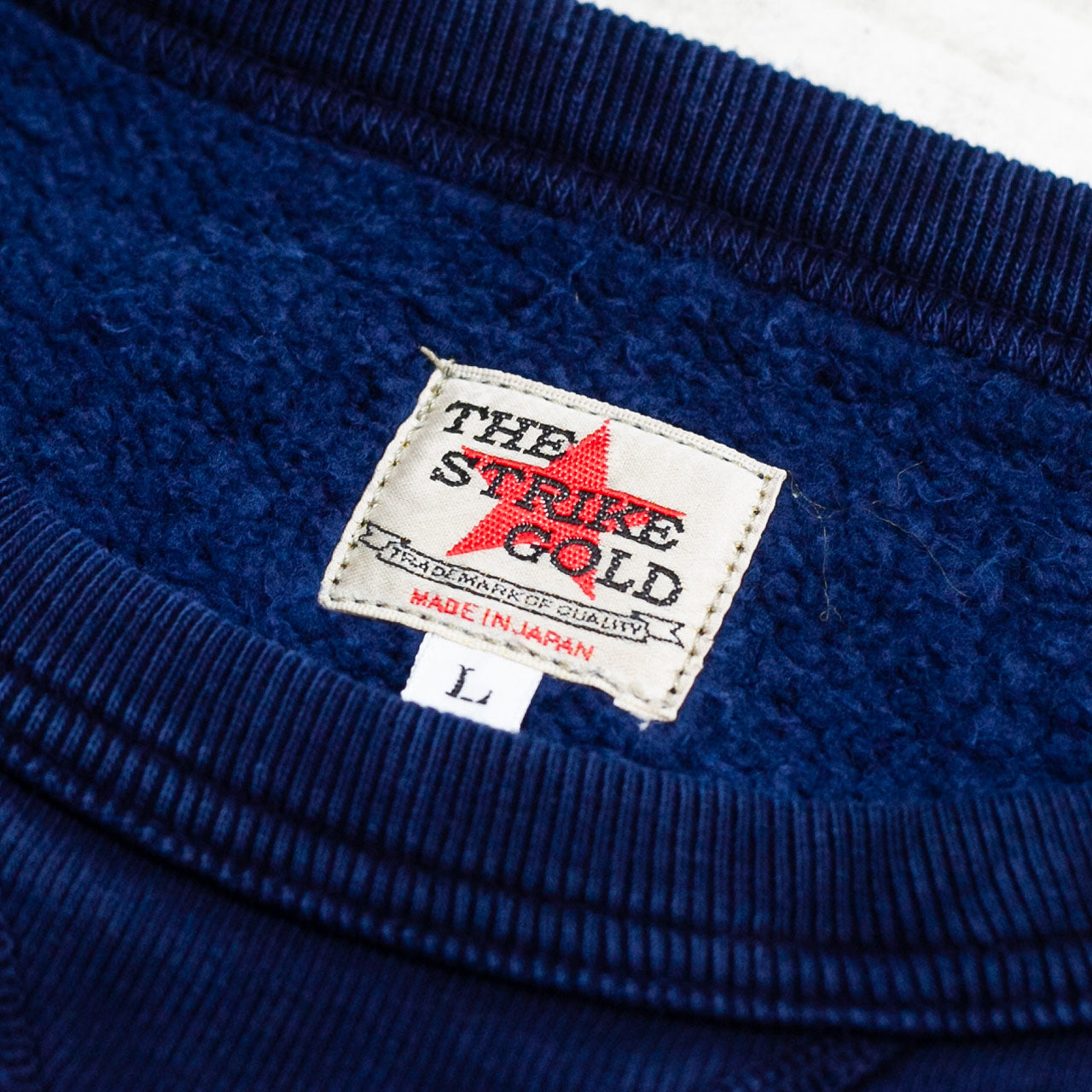 SGC001-ID Heavy Loopwheel Indigo Sweatshirt
