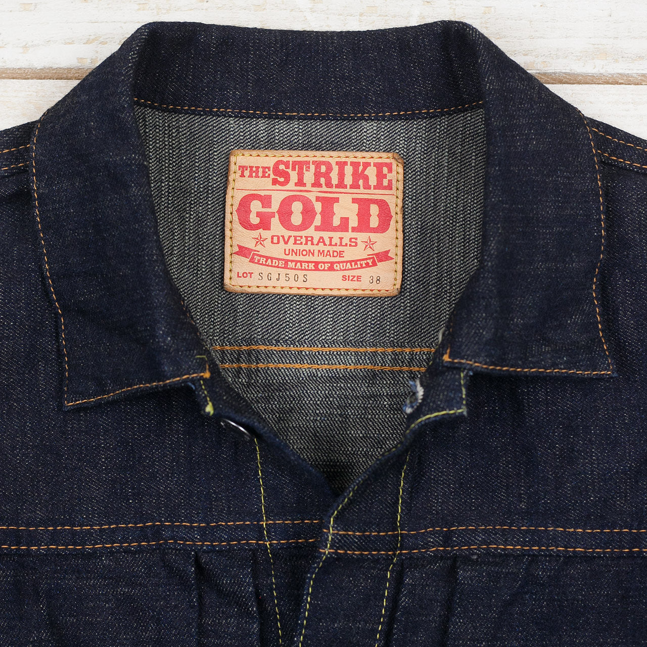 SGJ50S - 15oz Type II Slubby Jeansjacke