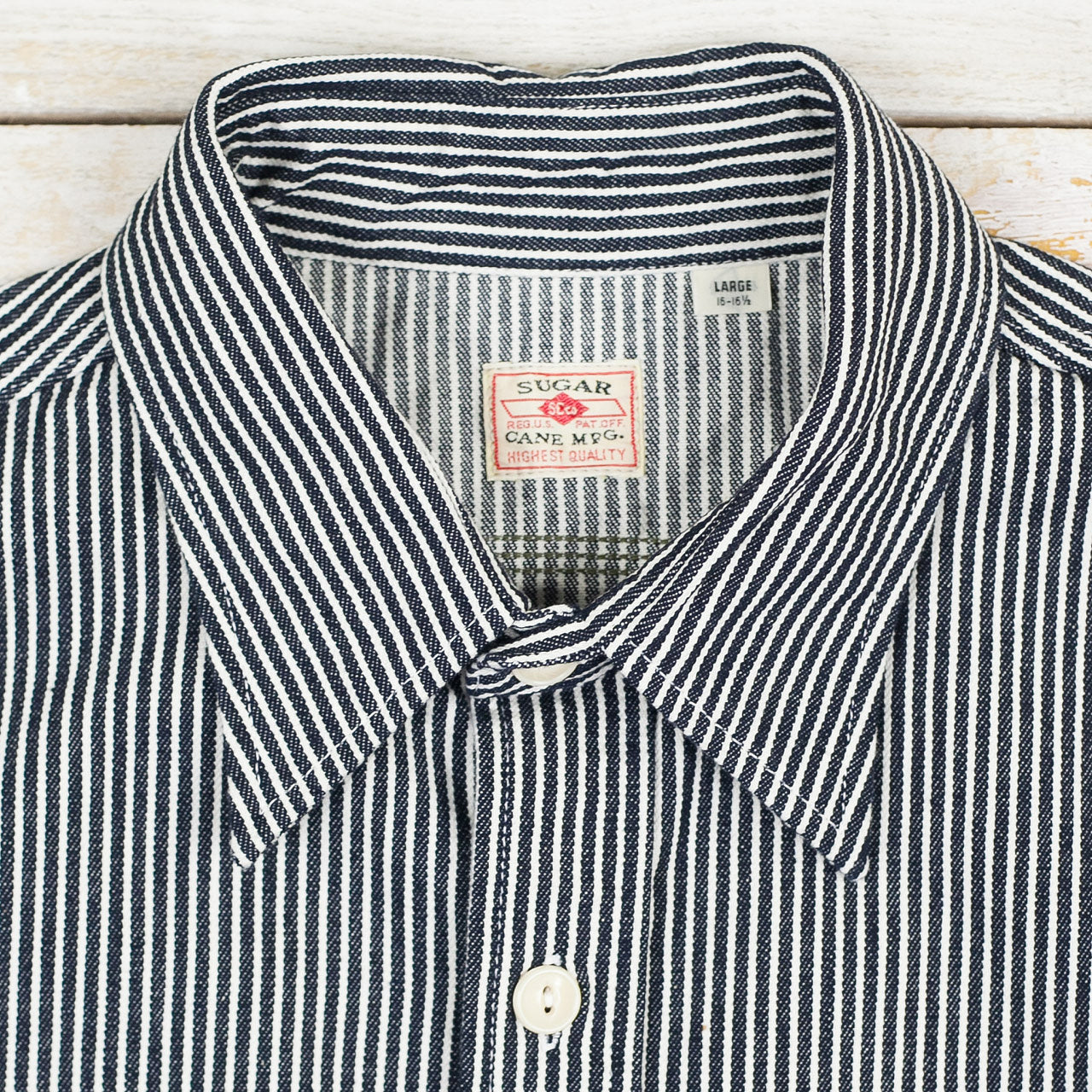 SC27853 Hickory Stripe Work Shirt