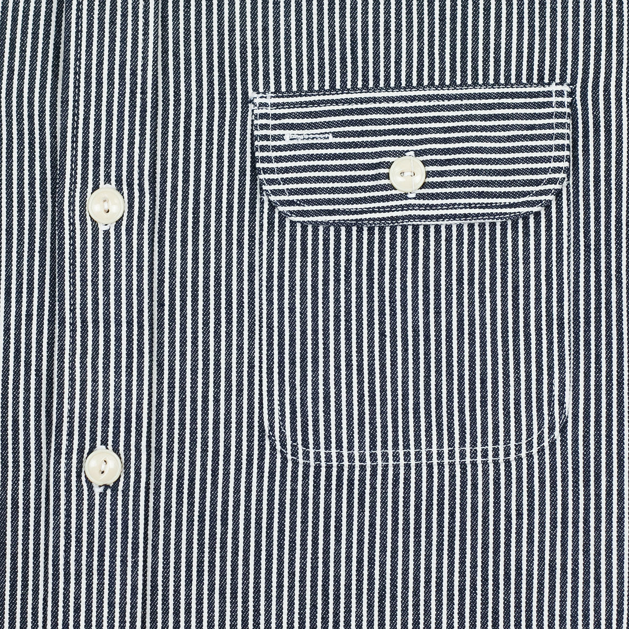 SC37944 Hickory Stripe Work S/S Shirt