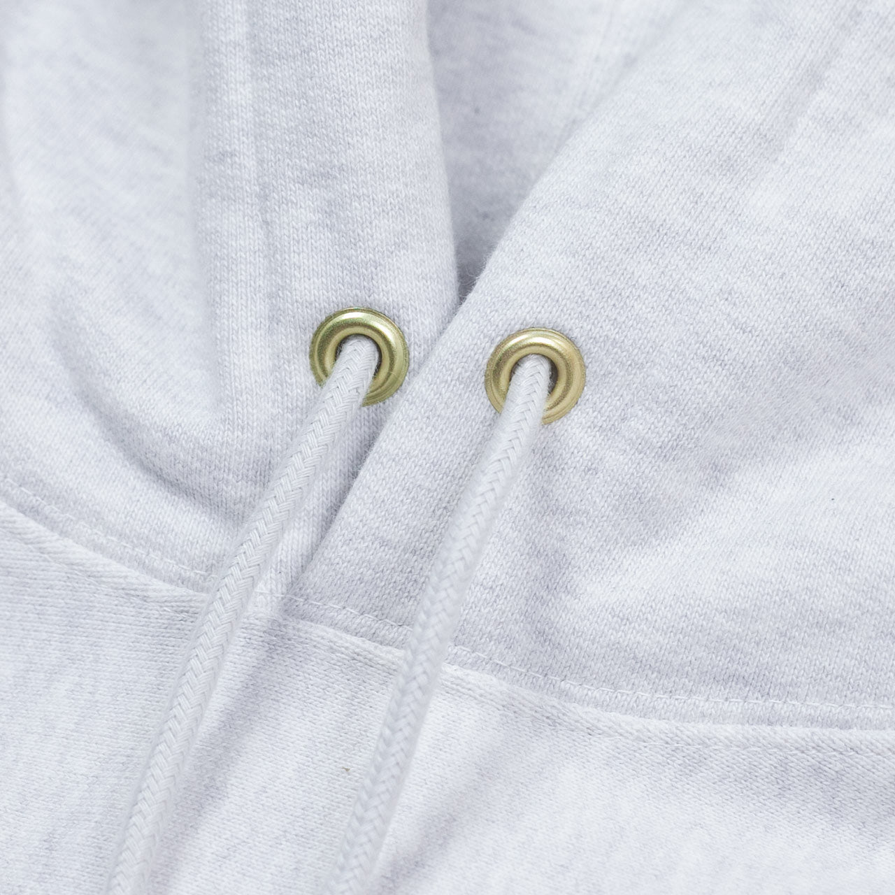 Heavyweight Hooded Sweatshirt Silver Grey