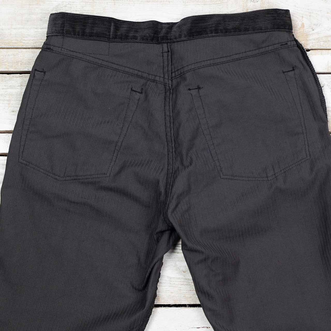 THE REAL McCOY'S Corduroy Trousers Lot. 906 Charcoal