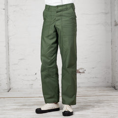 Trousers, Men's Cotton Sateen Oliv
