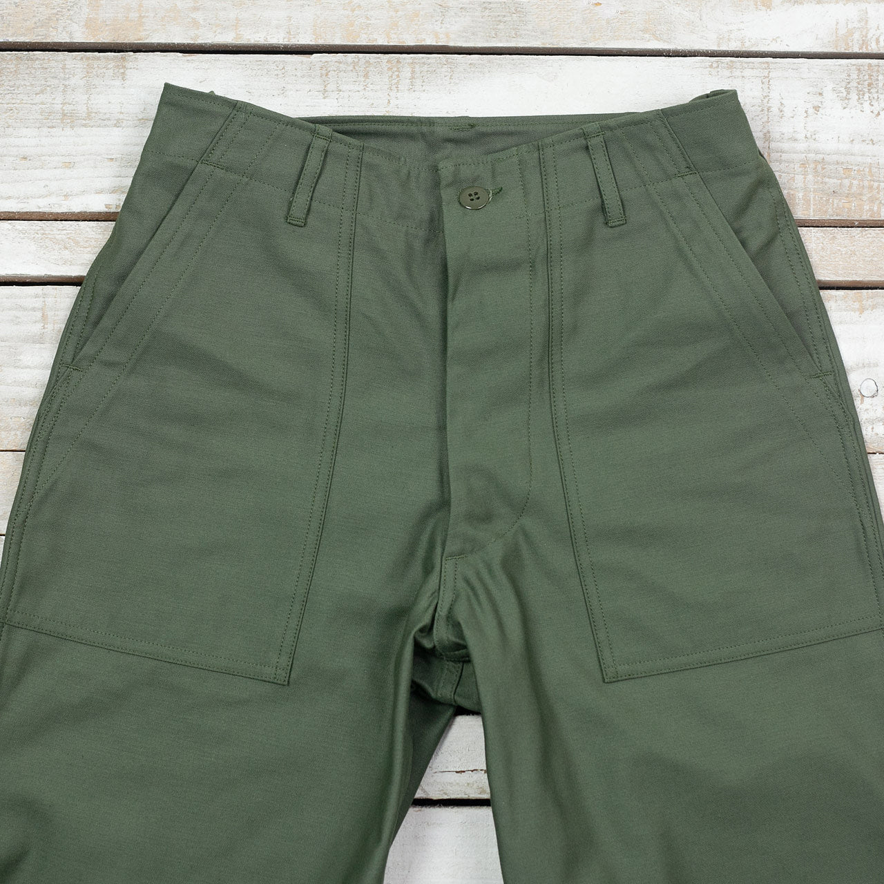 TROUSERS, MEN'S, COTTON SATEEN, OG-107 – The Real McCoy's