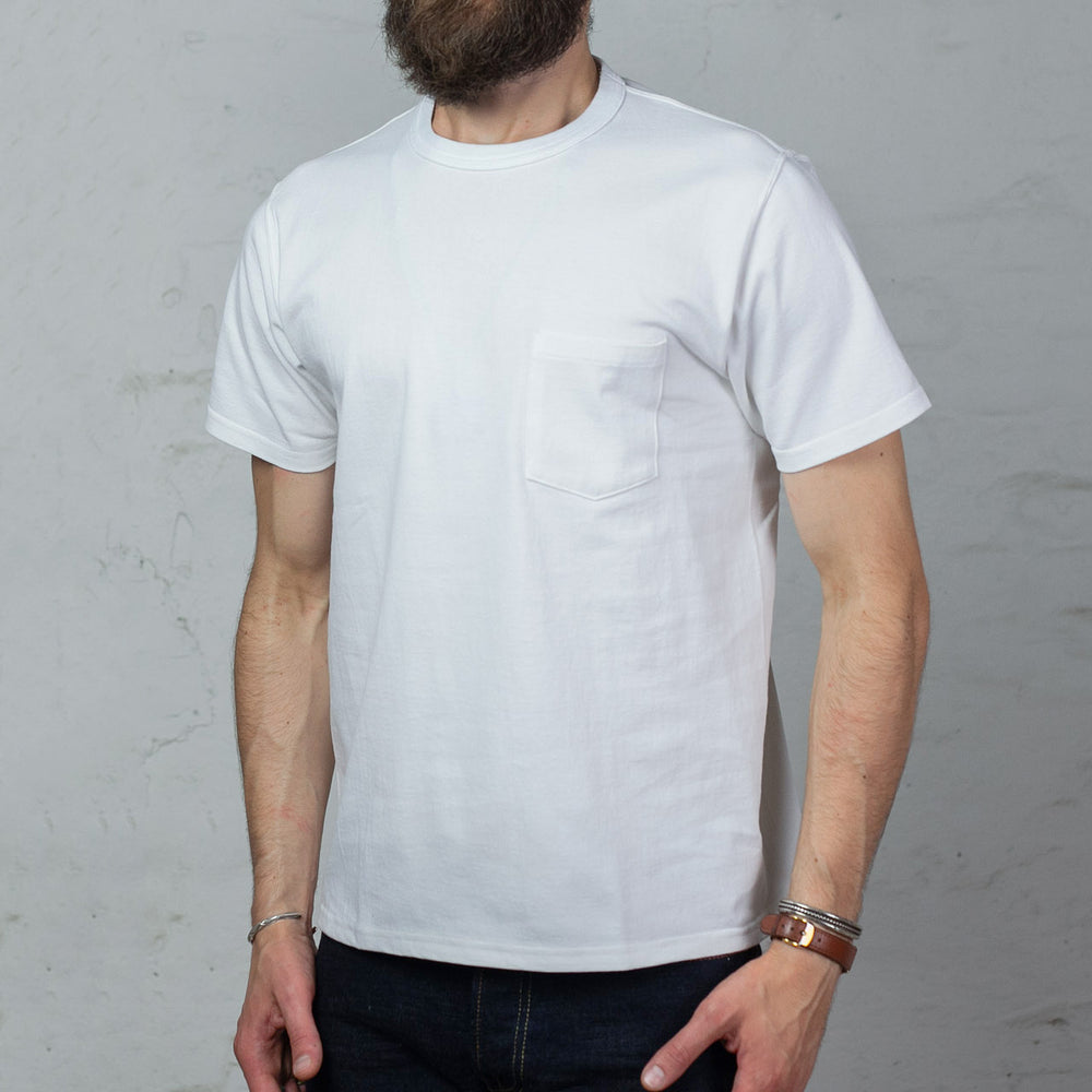 Joe McCoy Pocket Tee Weiß