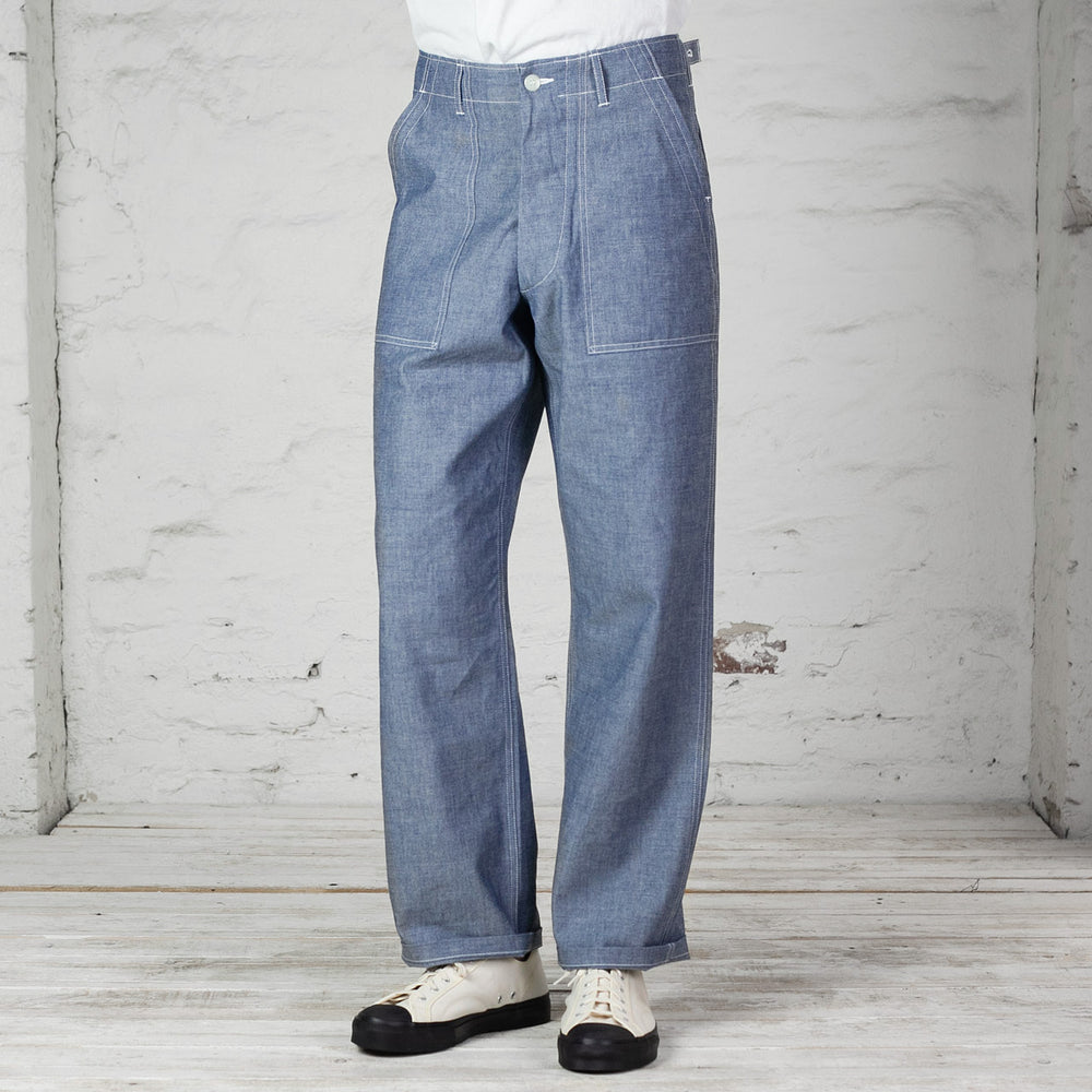 Utility Trousers Chambray