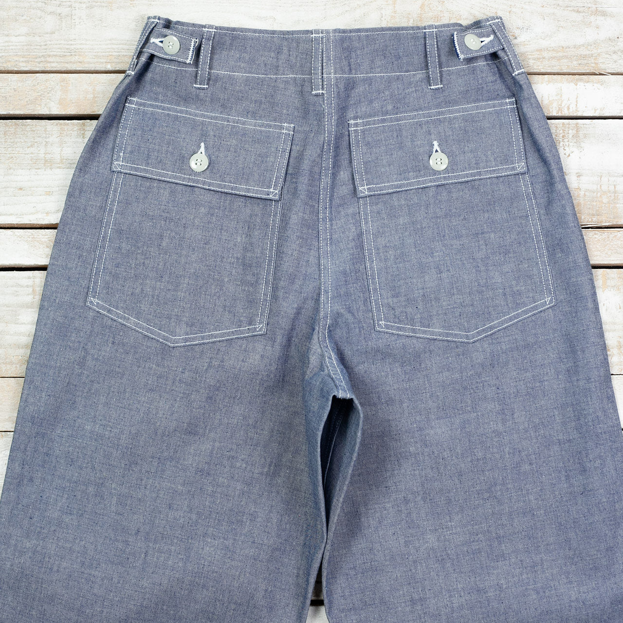 MP23018 Utility Trousers Chambray