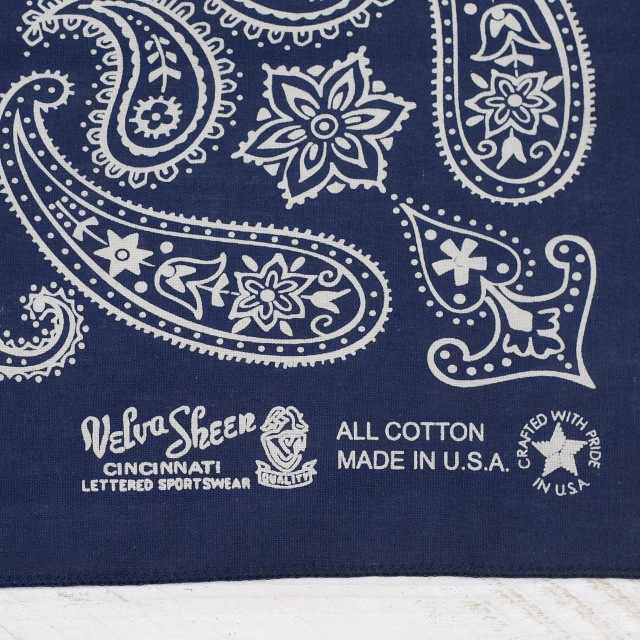 Bandana "Paisley" Navy