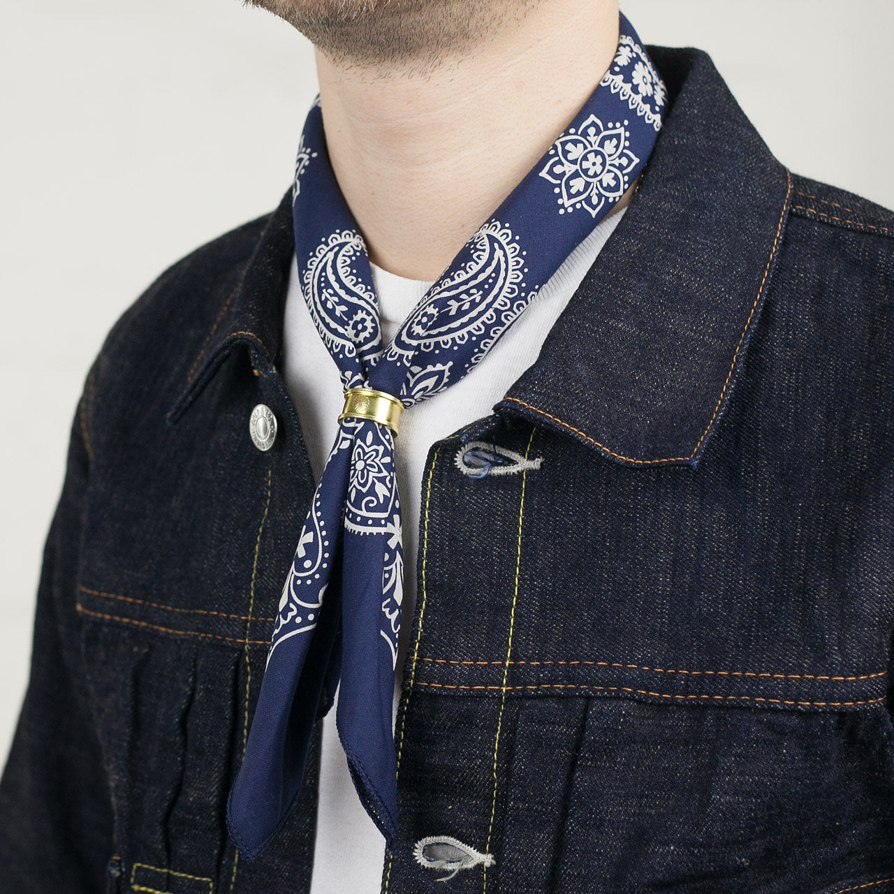 Bandana "Paisley" Navy
