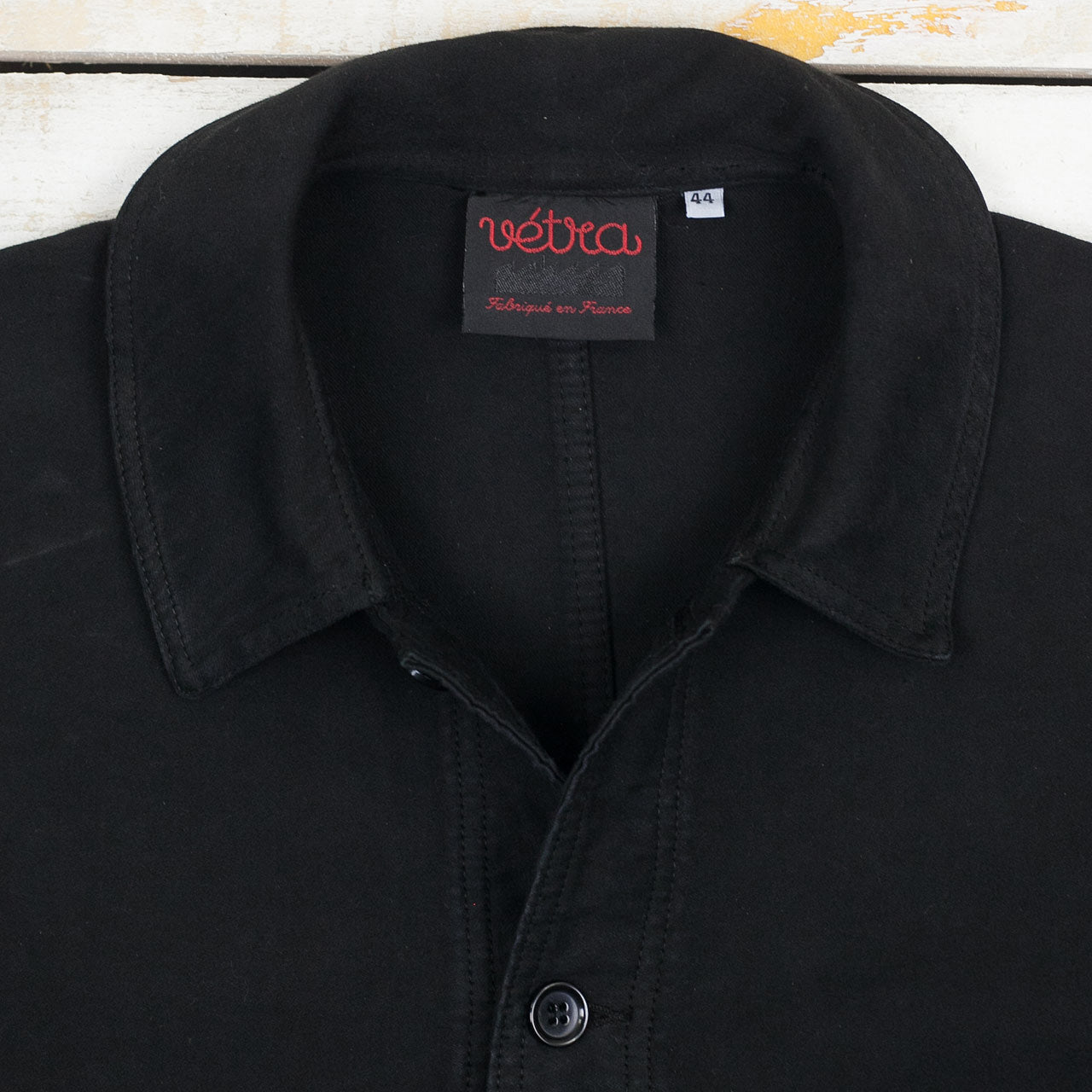 French Moleskin Jacket Schwarz