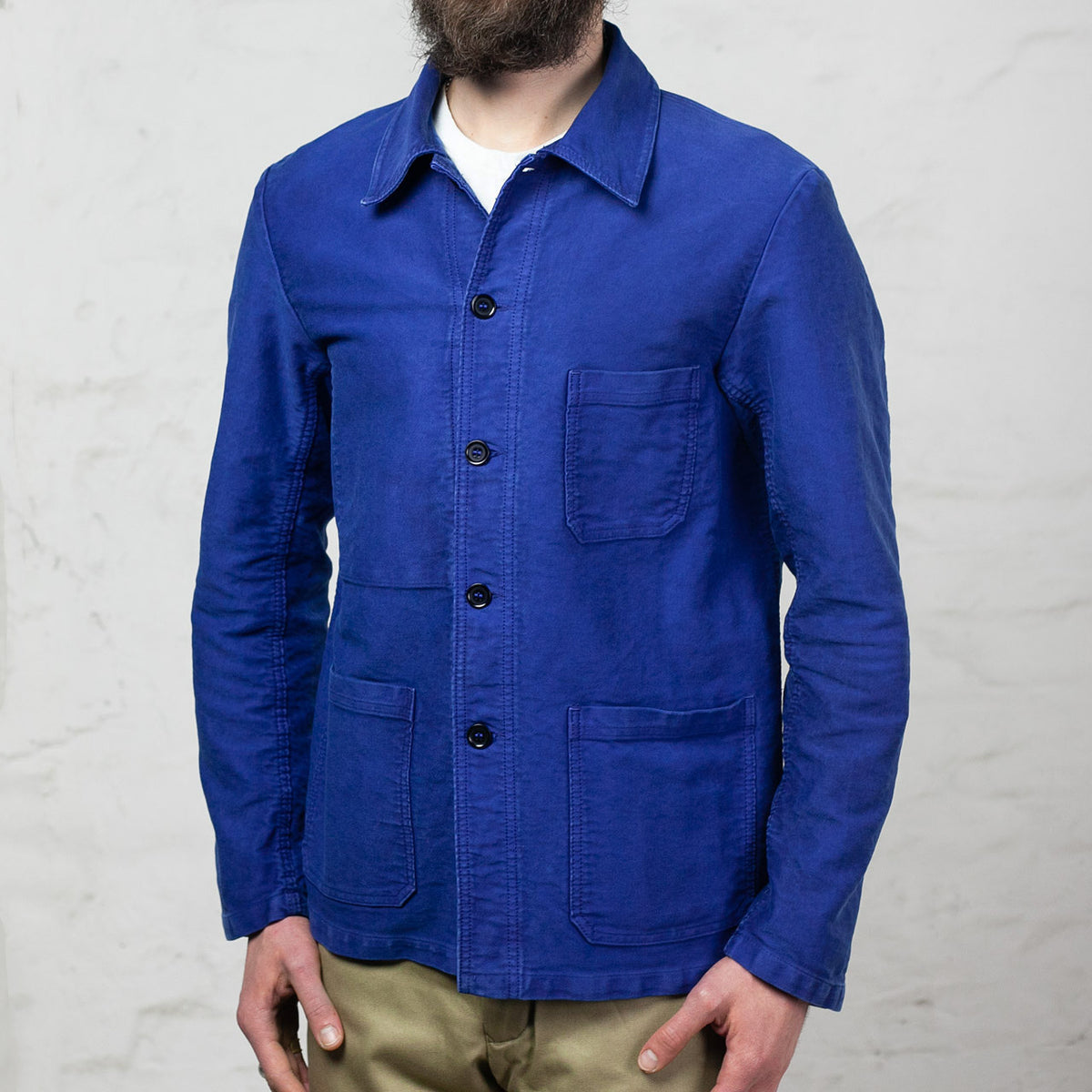 RAKINES. French 貸し切っ moleskin CPO Blouson