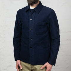 French Moleskin Jacket Navy