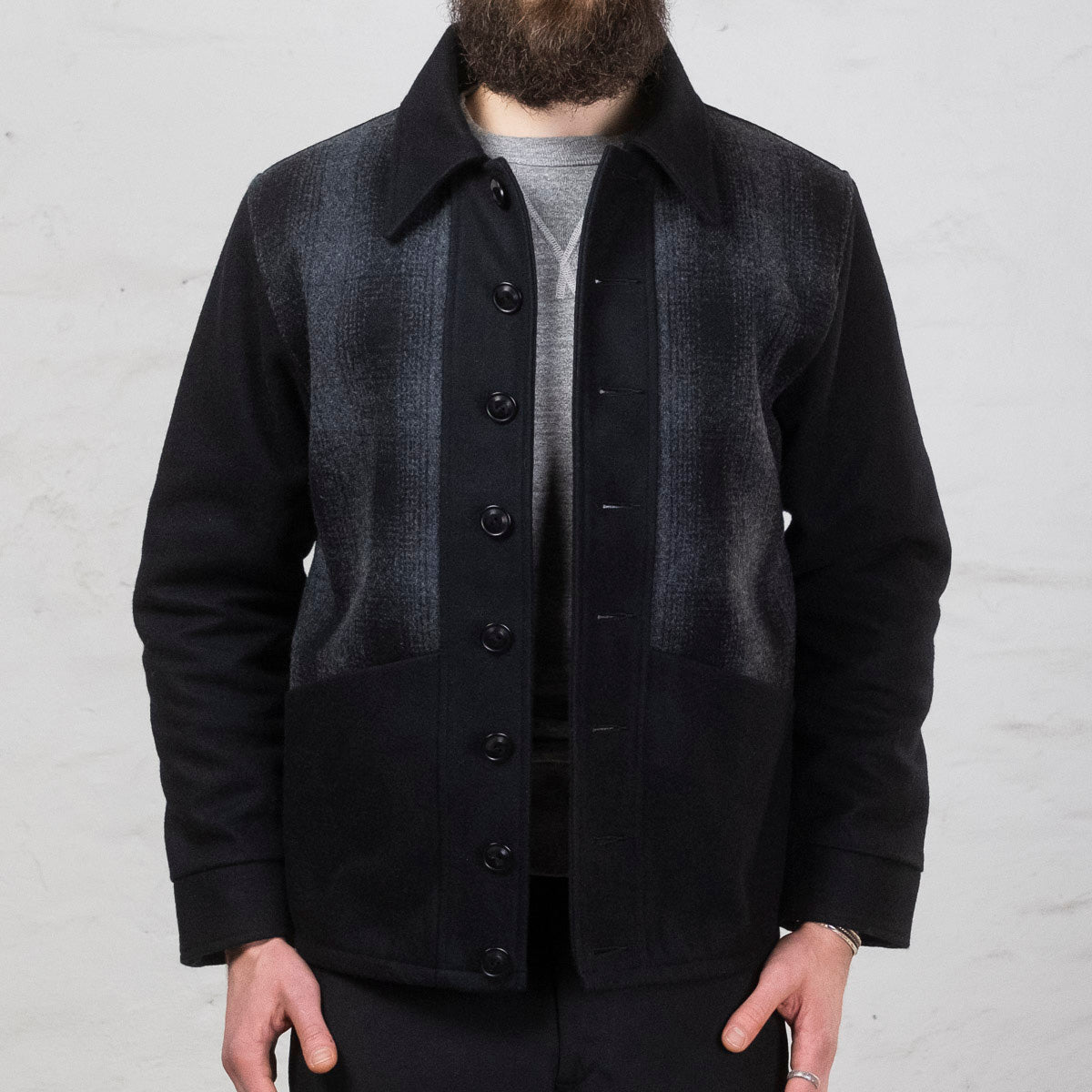 1930s 2-tone Sports Jacket Schwarz