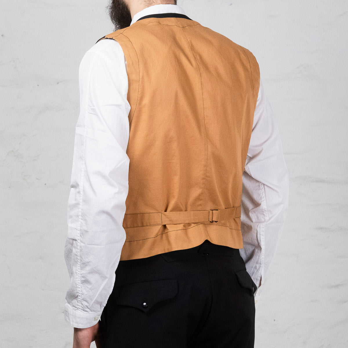 Army Serge Butler Vest Schwarz