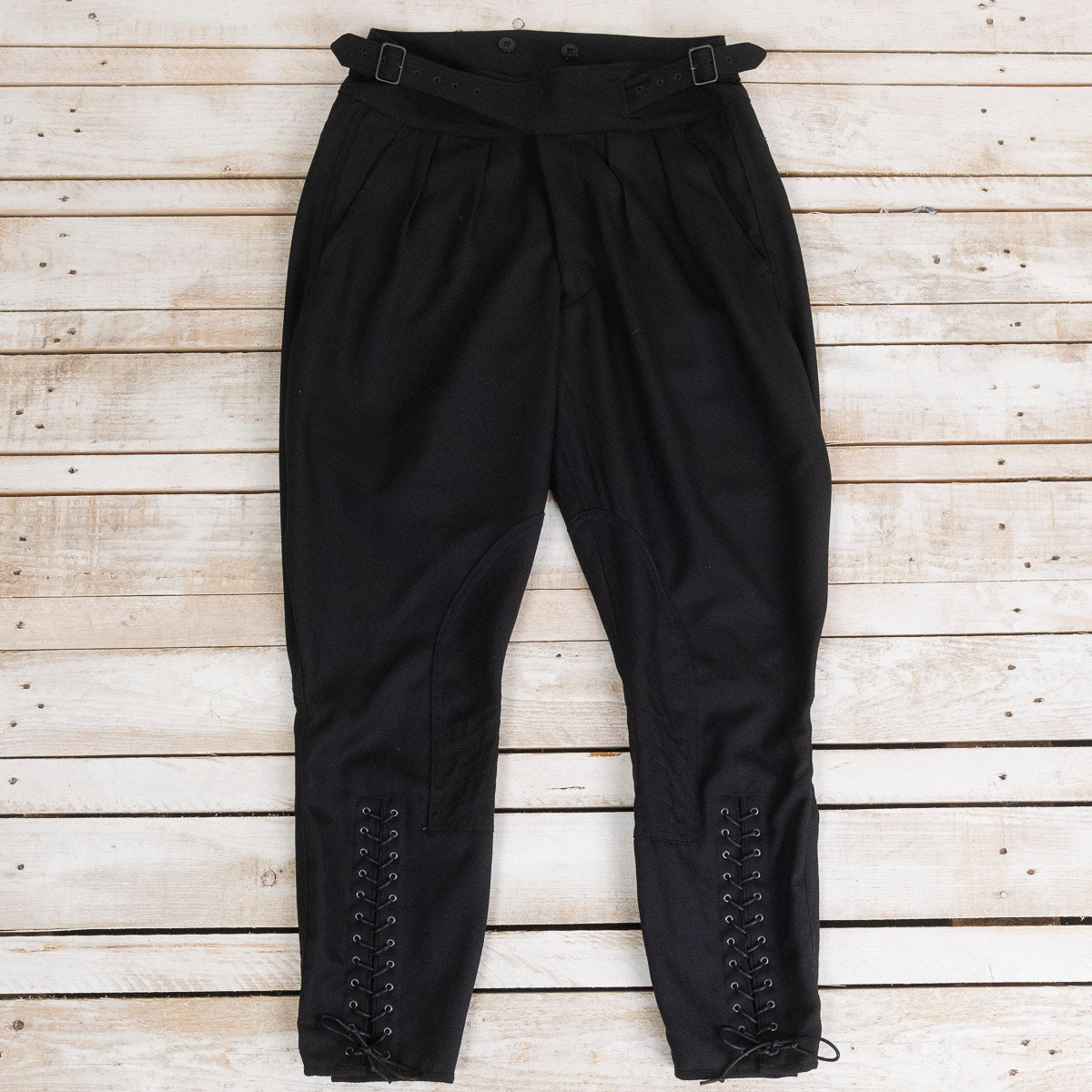 Army Serge Ghurkha Breeches Schwarz